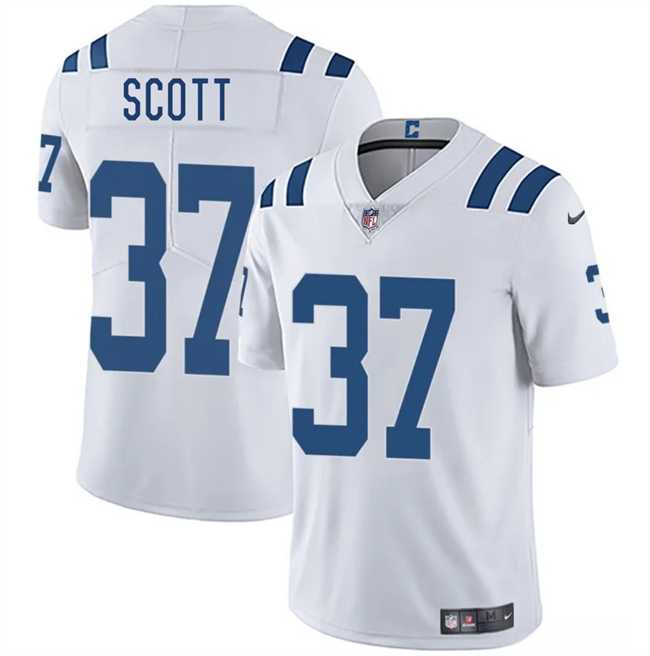 Men & Women & Youth Indianapolis Colts #37 Daniel Scott White 2025 Vapor Limited Stitched Jersey->indianapolis colts->NFL Jersey